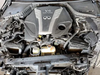 2016 Infiniti Q50 with VIN JN1EV7AR9GM346048, listed as a Copart auction lot 54362715 with 120,799 mi miles and Salvage Title. Bid and sale history available at DreamBid. Image 11.