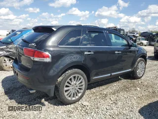 2015 Lincoln MKX with VIN 2LMDJ8JK0FBL20813, listed as a Copart auction lot 52284735 with 109,653 mi miles and Salvage Title. Bid and sale history available at DreamBid. Image 3.