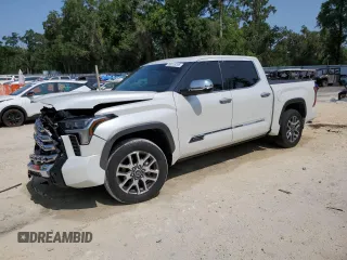 2022 Toyota Tundra 1794 Edition with VIN 5TFMA5DB8NX045273, listed as a Copart auction lot 59119765 with 37,454 mi miles and Non repairable. Bid and sale history available at DreamBid. Image 1.