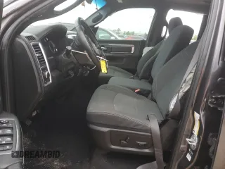 2021 Ram 1500 Classic Warlock with VIN 1C6RR7GT0MS514972, listed as a Copart auction lot 51106725 with 57,920 mi miles and Salvage Title. Bid and sale history available at carsss.com. Image 7.