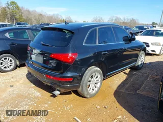 2015 Audi Q5 Premium with VIN WA1CFAFP9FA145346, listed as a IAAI auction lot 41470404 with 167,210 mi miles. Bid and sale history available at carsss.com. Image 4.