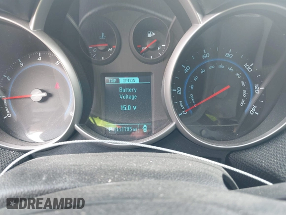 2014 Chevrolet Cruze 1LT with VIN 1G1PC5SB0E7291575, listed as a IAAI auction lot 42417379 with 111,705 mi miles and . Bid and sale history available at DreamBid. Image 7.