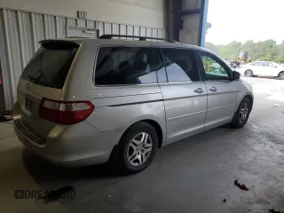 2007 Honda Odyssey EX with VIN 5FNRL38477B429624, listed as a Copart auction lot 53961825 with 144,957 mi miles and Salvage Title. Bid and sale history available at DreamBid. Image 3.