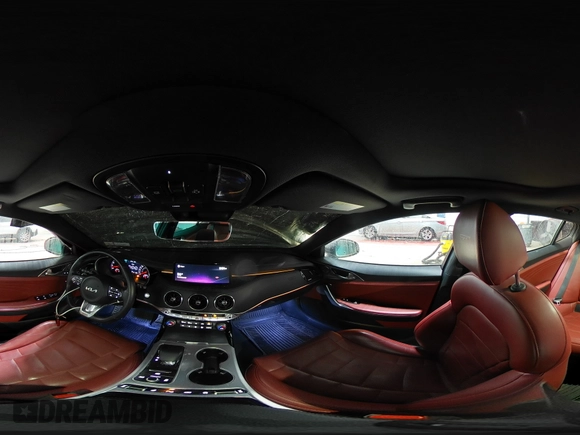 2022 Kia Stinger GT2 with VIN KNAE55LC8N6106126, listed as a Copart auction lot 42525165 with 49,829 mi miles and Salvage Title. Bid and sale history available at DreamBid. Image 15.
