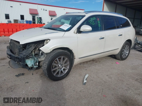 2013 Buick Enclave Leather with VIN 5GAKRCKD6DJ263627, listed as a IAAI auction lot 41629321 with 142,906 mi miles. Bid and sale history available at carsss.com. Image 18.