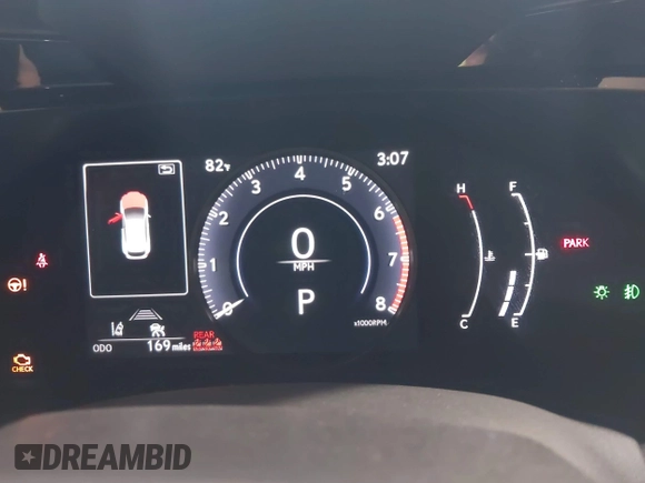 2025 Lexus NX 350 Premium z VIN 2T2GGCEZ5SC086994, wystawiony jako IAAI lot #42482143 z przebiegiem 169 mil mil oraz . Historia ofert i sprzedaży dostępna na DreamBid. Obrazek 7.