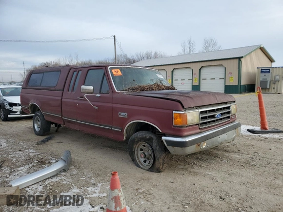 1990 Ford F-150 with VIN 1FTEX14N5LKA26115, listed as a Copart auction lot 83188404 with 143,576 mi miles and Clean Title. Bid and sale history available at carsss.com. Image 4.