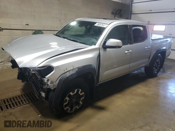2022 Toyota Tacoma SR with VIN 3TYCZ5AN2NT100703, listed as a Copart auction lot 47175725 with 6,655 mi miles and Clean title. Bid and sale history available at DreamBid. Image 1.