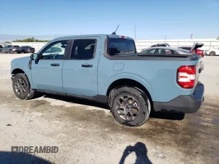 2023 Ford Maverick XL with VIN 3FTTW8E36PRA33267, listed as a Copart auction lot 50074005 with 21,062 mi miles and Salvage Title. Bid and sale history available at DreamBid. Image 2.