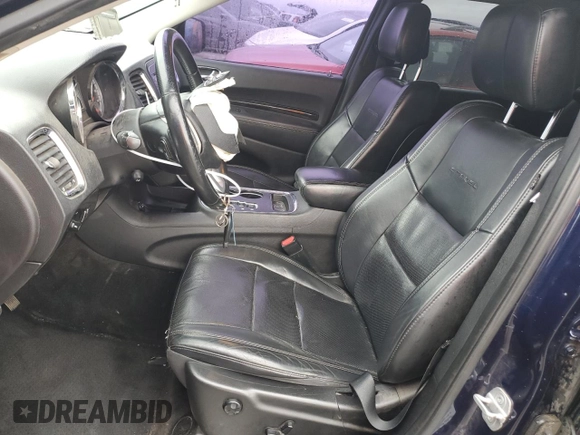 2013 Dodge Durango Citadel with VIN 1C4RDHEGXDC687475, listed as a Copart auction lot 84757144 with 208,217 mi miles and Salvage title. Bid and sale history available at DreamBid. Image 7.