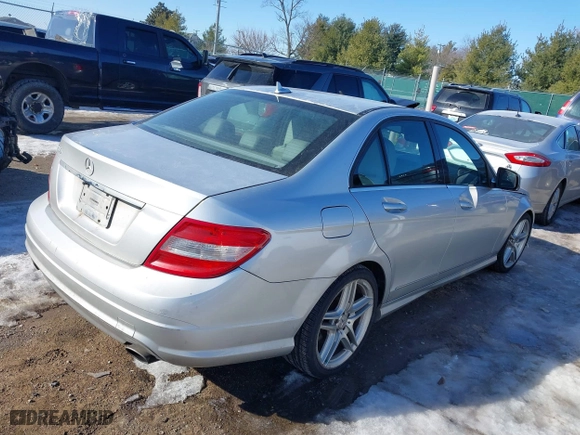 2008 Mercedes-Benz C-Class 3.0L Sport with VIN WDDGF54XX8F106777, listed as a IAAI auction lot 41431939 with 151,679 mi miles. Bid and sale history available at carsss.com. Image 4.