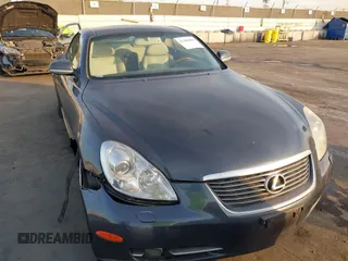 2007 Lexus SC 430 with VIN JTHFN45Y679014426, listed as a IAAI auction lot 41408502 with 202,274 mi miles and . Bid and sale history available at DreamBid. Image 12.
