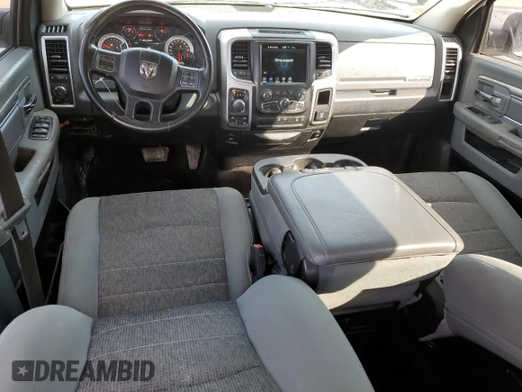 2018 Ram 1500 Outdoorsman with VIN 1C6RR7TT4JS177868, listed as a Copart auction lot 50699295 with 124,974 mi miles and Salvage title. Bid and sale history available at DreamBid. Image 8.