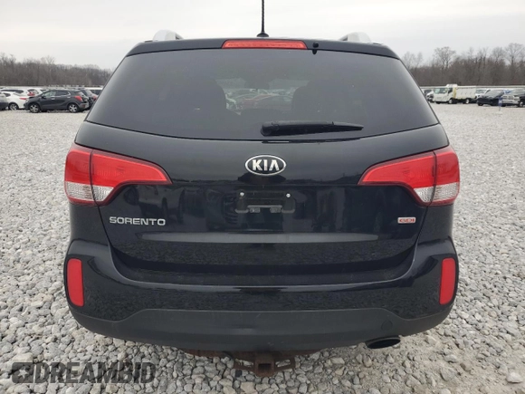 2014 Kia Sorento LX with VIN 5XYKTDA76EG544247, listed as a Copart auction lot 83496334 with 141,206 mi miles and Clean Title. Bid and sale history available at carsss.com. Image 6.