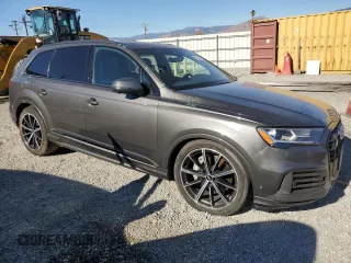 2020 Audi Q7 Premium Plus with VIN WA1LXAF70LD002518, listed as a Copart auction lot 86742944 with 46,961 mi miles and Salvage Title. Bid and sale history available at carsss.com. Image 4.