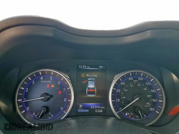 2015 Infiniti Q50 z VIN JN1BV7AR4FM423894, wystawiony jako Copart lot #57297595 z przebiegiem 82 593 mil mil oraz Szkoda całkowita • Salvage title. Historia ofert i sprzedaży dostępna na DreamBid. Obrazek 9.