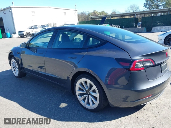 2022 Tesla Model 3 Long Range with VIN 5YJ3E1EB3NF290550, listed as a IAAI auction lot 41826287 with 67,648 mi miles and . Bid and sale history available at DreamBid. Image 3.