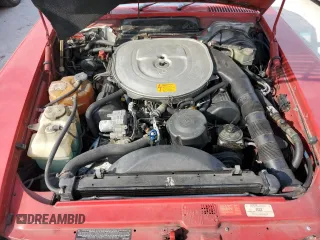 1988 Mercedes-Benz 560 SL with VIN WDBBA48D5JA080412, listed as a Copart auction lot 75046744 with 100,968 mi miles and Salvage Title. Bid and sale history available at DreamBid. Image 11.