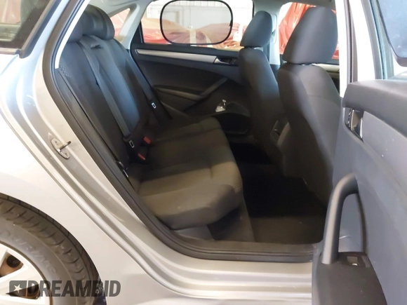 2013 Volkswagen Passat S with VIN 1VWAP7A38DC014523, listed as a IAAI auction lot 42239027 with 116,766 mi miles and . Bid and sale history available at DreamBid. Image 8.