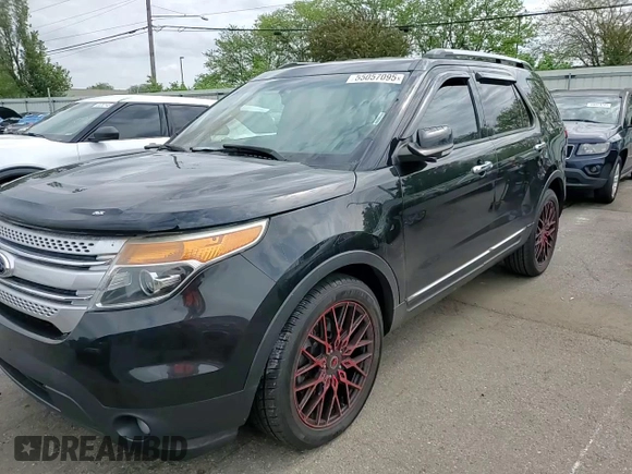 2014 Ford Explorer XLT z VIN 1FM5K7D81EGA30949, wystawiony jako Copart lot #55057095 z przebiegiem Nie podano mil oraz Szkoda całkowita • Salvage title. Historia ofert i sprzedaży dostępna na DreamBid. Obrazek 14.