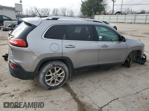 2017 Jeep Cherokee Latitude with VIN 1C4PJMCS1HW617979, listed as a Copart auction lot 84250714 with 105,987 mi miles and Salvage Title. Bid and sale history available at DreamBid. Image 3.