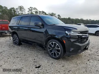 2021 Chevrolet Tahoe RST with VIN 1GNSKRKD7MR300909, listed as a Copart auction lot 85674824 with 98,922 mi miles and Clean Title. Bid and sale history available at carsss.com. Image 4.