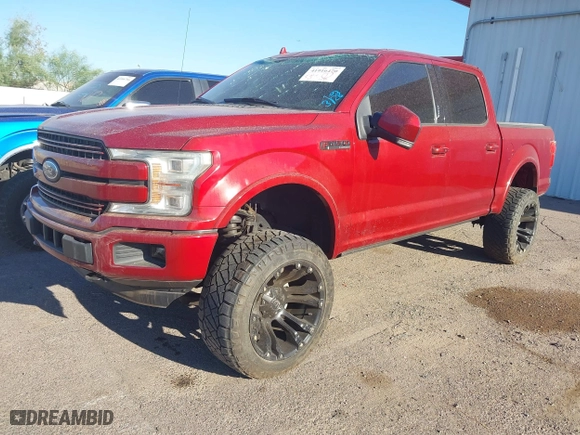 2018 Ford F-150 XL with VIN 1FTEW1EP0JKE27247, listed as a IAAI auction lot 41916470 with 1 mi miles. Bid and sale history available at carsss.com. Image 16.