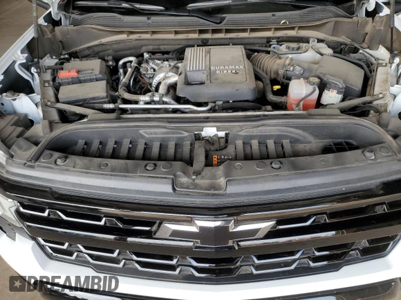 2023 Chevrolet Silverado 1500 LT Trail Boss with VIN 3GCUDFE88PG231046, listed as a Copart auction lot 87631285 with 50,893 mi miles and Salvage Title. Bid and sale history available at DreamBid. Image 12.