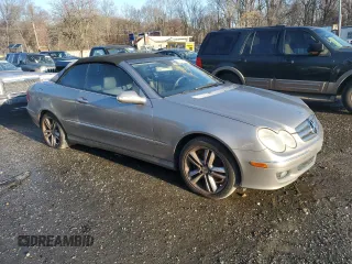 2006 Mercedes-Benz CLK 350 with VIN WDBTK56H06F190372, listed as a Copart auction lot 83021914 with 169,306 mi miles and Salvage Title. Bid and sale history available at DreamBid. Image 4.