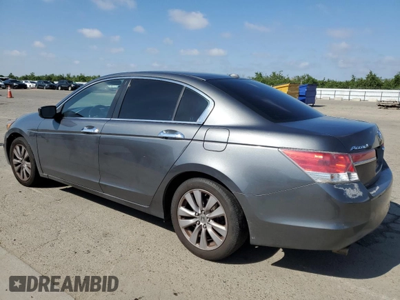 2011 Honda Accord EX-L with VIN 1HGCP3F81BA006931, listed as a Copart auction lot 54868085 with 212,648 mi miles and Salvage title. Bid and sale history available at DreamBid. Image 2.