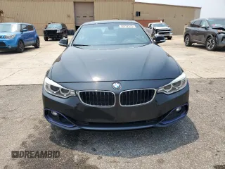 2015 BMW 4 Series 435i with VIN WBA3T3C53F5A40517, listed as a Copart auction lot 58792675 with 77,933 mi miles and Salvage title. Bid and sale history available at DreamBid. Image 5.