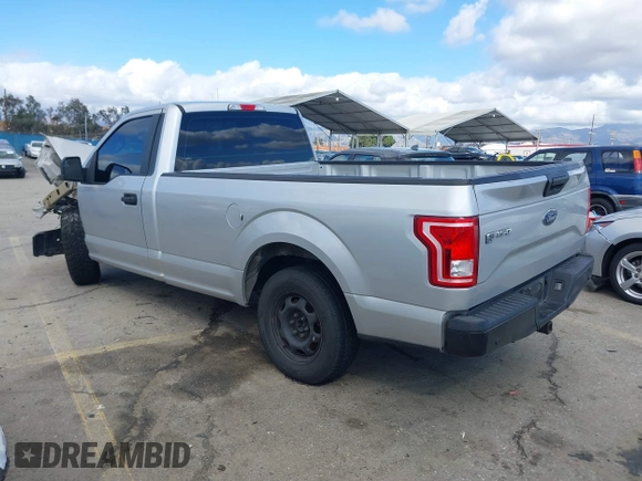 2017 Ford F-150 XL with VIN 1FTMF1C82HKC50105, listed as a IAAI auction lot 41549984 with 179,289 mi miles. Bid and sale history available at carsss.com. Image 3.