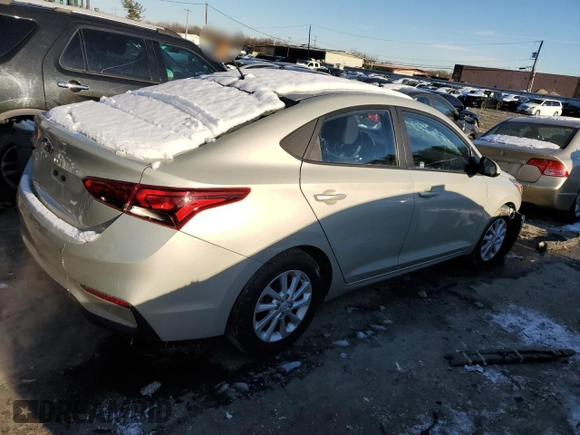 2018 Hyundai Accent SE with VIN 3KPC24A32JE011680, listed as a Copart auction lot 85674814 with 66,939 mi miles and Salvage Title. Bid and sale history available at carsss.com. Image 3.
