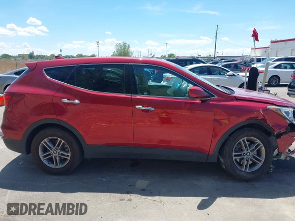 2017 Hyundai Santa Fe 2.4L with VIN 5XYZTDLB1HG466089, listed as a IAAI auction lot 42228320 with 138,476 mi miles and . Bid and sale history available at DreamBid. Image 14.