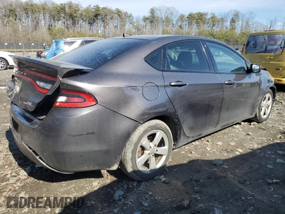 2015 Dodge Dart SXT with VIN 1C3CDFBB7FD309327, listed as a Copart auction lot 46782915 with 150,420 mi miles and Salvage Title. Bid and sale history available at carsss.com. Image 3.