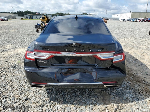 2019 Lincoln Continental Select with VIN 1LN6L9SK8K5605776, listed as a Copart auction lot 62071464 with 55,379 mi miles and Salvage Title. Bid and sale history available at carsss.com. Image 6.