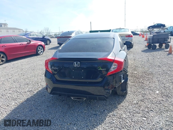 2019 Honda Civic Sport with VIN 19XFC2F86KE045495, listed as a IAAI auction lot 42074631 with 52,864 mi miles and . Bid and sale history available at DreamBid. Image 17.