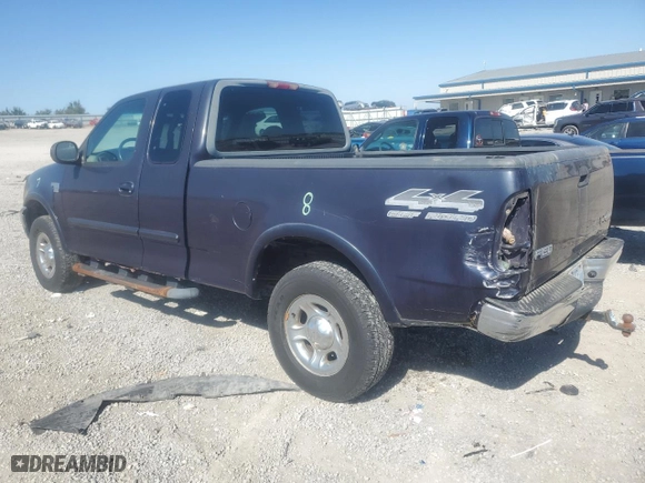 1999 Ford F-150 Work Series with VIN 1FTRX18W9XNA74452, listed as a Copart auction lot 75307294 with 152,631 mi miles and Salvage Title. Bid and sale history available at carsss.com. Image 2.