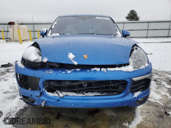 2017 Porsche Cayenne S E-Hybrid with VIN WP1AE2A2XHLA74262, listed as a Copart auction lot 41544075 with 29,837 mi miles and Salvage title. Bid and sale history available at DreamBid. Image 5.
