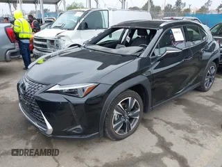 2025 Lexus UX with VIN JTHYBJAH9S2002181, listed as a IAAI auction lot 41889761 with 5,278 mi miles and . Bid and sale history available at DreamBid. Image 20.