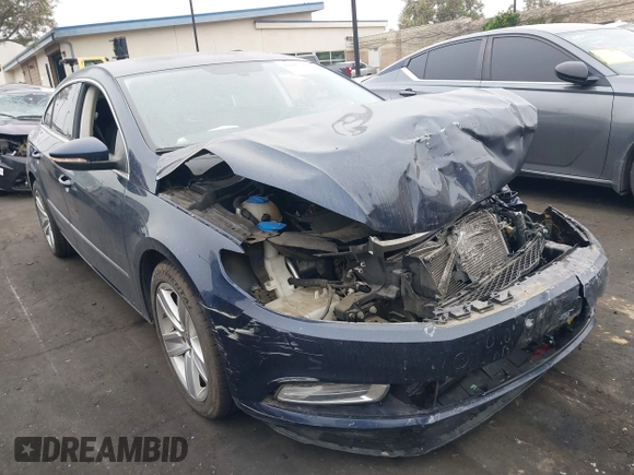 2013 Volkswagen CC Sport Plus z VIN WVWBP7AN4DE550513, wystawiony jako IAAI lot #42417922 z przebiegiem Nie podano mil oraz . Historia ofert i sprzedaży dostępna na DreamBid. Obrazek 1.