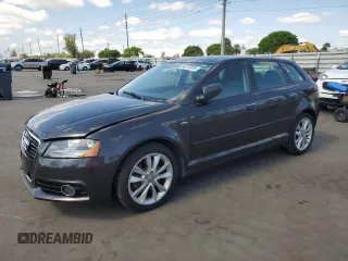 2013 Audi A3 Premium with VIN WAUBEAFM9DA002921, listed as a Copart auction lot 56272265 with 90,310 mi miles and Salvage title. Bid and sale history available at DreamBid. Image 1.