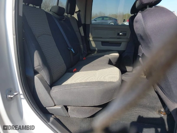 2012 Ram 1500 Big Horn with VIN 1C6RD7LT9CS109714, listed as a IAAI auction lot 41877020 with 1 mi miles. Bid and sale history available at carsss.com. Image 8.