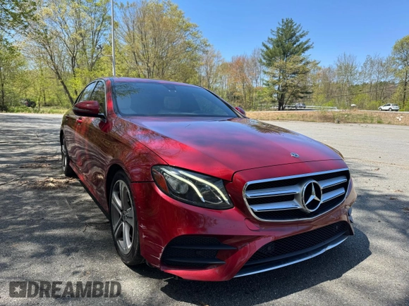 2019 Mercedes-Benz E 300 with VIN WDDZF4JB6KA617192, listed as a Copart auction lot 56925515 with 73,411 mi miles and Clean Title. Bid and sale history available at DreamBid. Image 1.