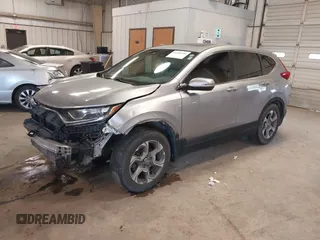 2019 Honda CR-V EX with VIN 5J6RW1H56KA004718, listed as a IAAI auction lot 41106300 with 81,420 mi miles. Bid and sale history available at carsss.com. Image 18.