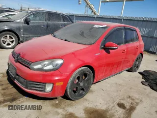 2011 Volkswagen Golf GTI w/Sunroof & Navi PZEV with VIN WVWHD7AJ4BW256682, listed as a Copart auction lot 47046975 with 175,007 mi miles and Salvage title. Bid and sale history available at DreamBid. Image 1.