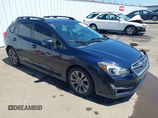 2015 Subaru Impreza Special Sports Premium with VIN JF1GPAY6XFH239998, listed as a IAAI auction lot 42368998 with 101,947 mi miles and . Bid and sale history available at DreamBid. Image 1.