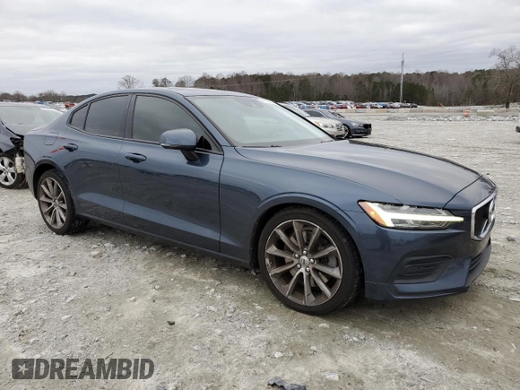 2019 Volvo S60 Momentum with VIN 7JRA22TK2KG002495, listed as a Copart auction lot 41535015 with 68,040 mi miles and Salvage Title. Bid and sale history available at carsss.com. Image 4.
