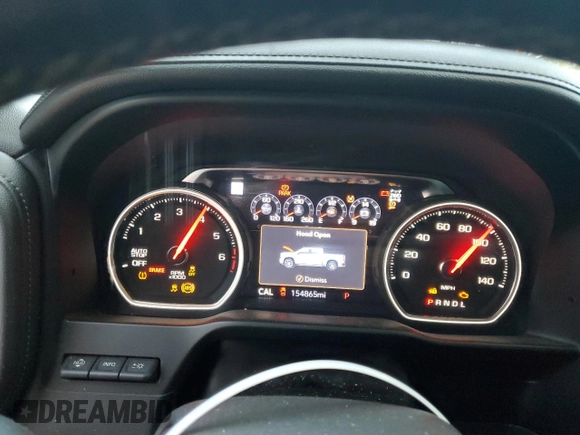 2019 Chevrolet Silverado 1500 High Country with VIN 3GCUYHED5KG141438, listed as a Copart auction lot 86626684 with 154,865 mi miles and Salvage Title. Bid and sale history available at carsss.com. Image 9.
