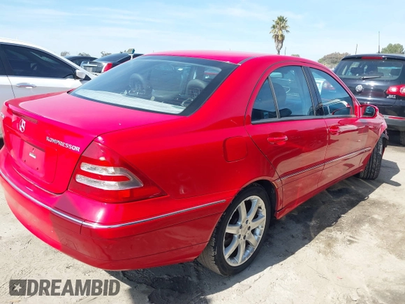 2003 Mercedes-Benz C 230 Kompressor with VIN WDBRF40JX3A528518, listed as a IAAI auction lot 41612557 with 104,905 mi miles and . Bid and sale history available at DreamBid. Image 4.